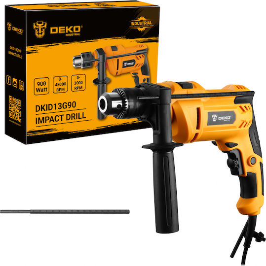 Deko DKID13G90 Schlag Bohrer 900W