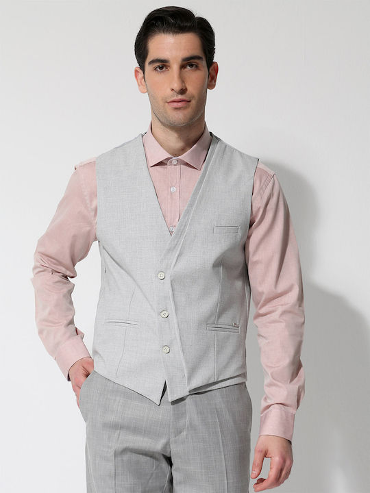 Men's Vest Regular Fit Gray