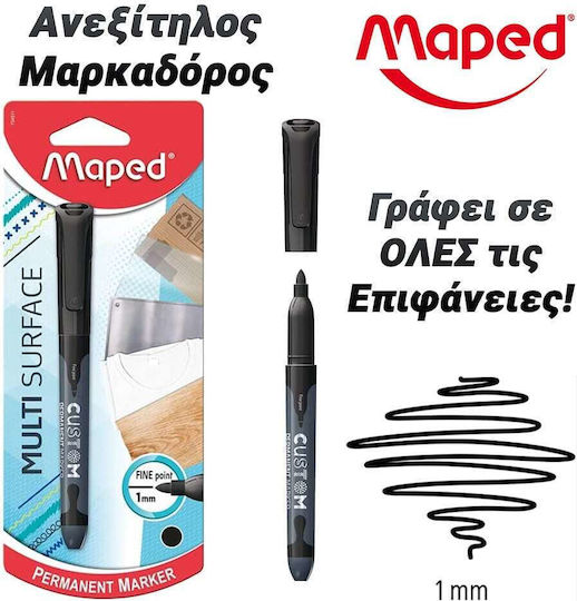 Permanent Marker 1mm Schwarz
