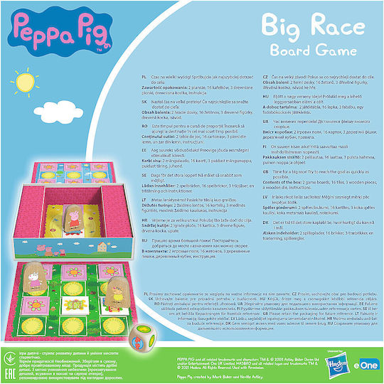 Board Game Peppa Pig - Big Race 3+ Years Old (EN) Trefl