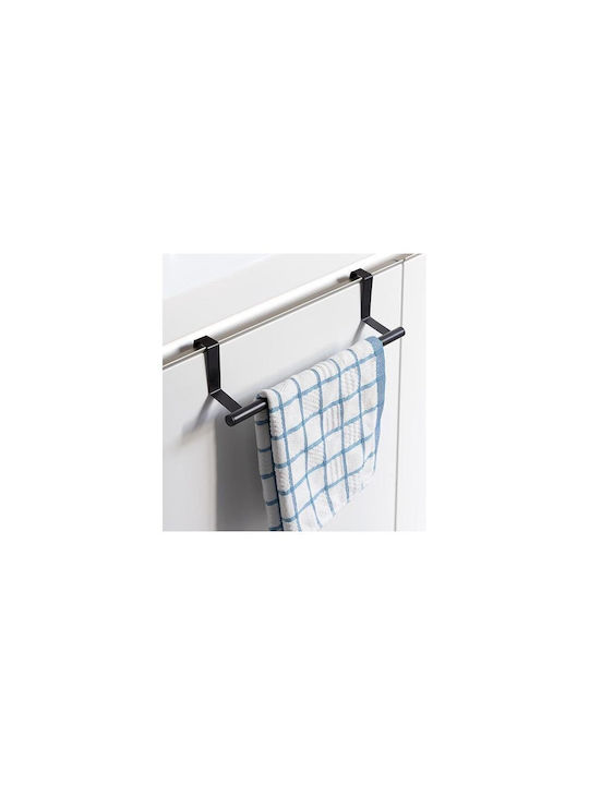 Kitchen Hangers Inox in Black Colour 10x36.5x8cm