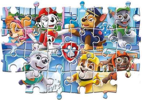 Kids Puzzle Paw Patrol Super Color 60pcs Clementoni