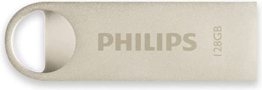 Philips Moon 128GB USB 2.0 Stick Silver