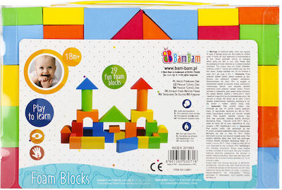 Bam Bam Building Block Foam Blocks for 1.5+ years 29pcs 301693