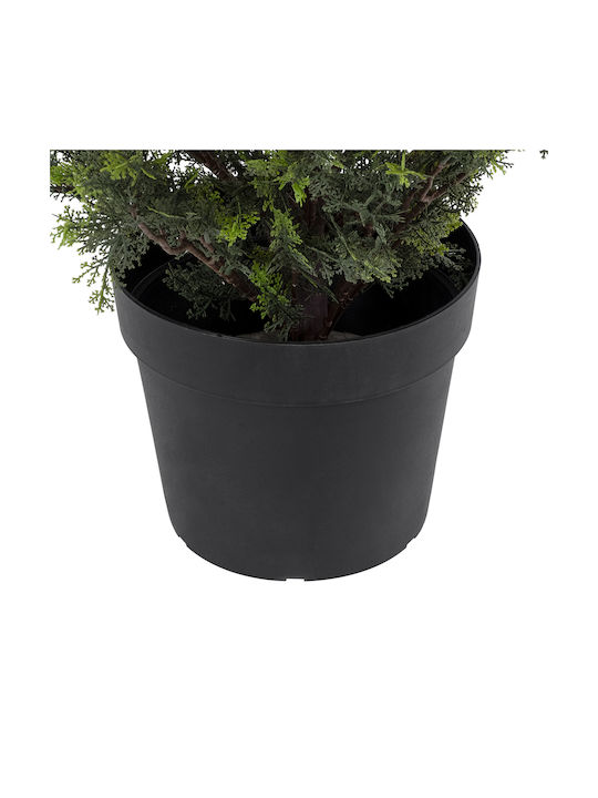 Artificial Plant in Pot Lemon Cypress Yellow 180cm GloboStar