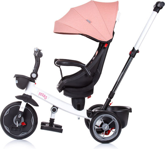 Chipolino Pegas Wandelbar mit Elterngriff für 12 Monate Rosa
