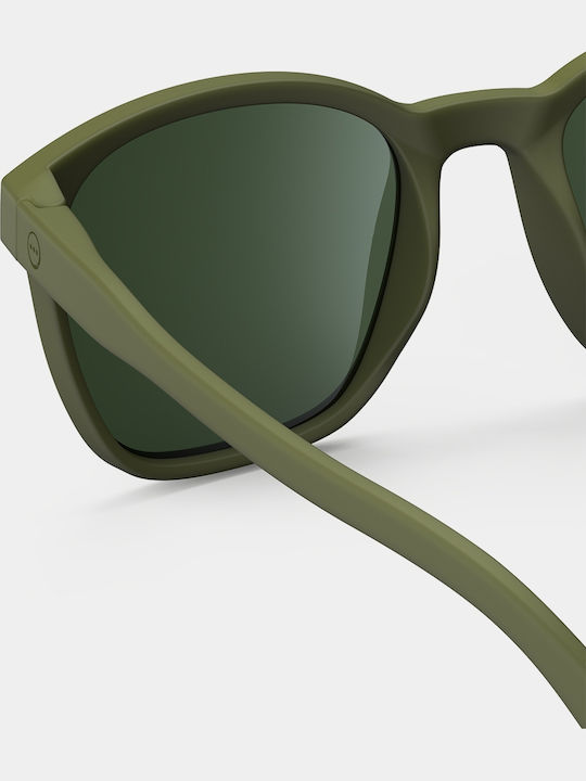 Izipizi Unisex Sunglasses with Plastic Frame Kaki Green