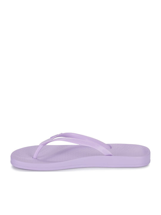 Colours Fem Frauen Flip Flops in Lila Farbe