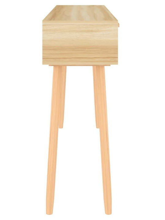 Solid Wood Console Table L105xW30xH75cm