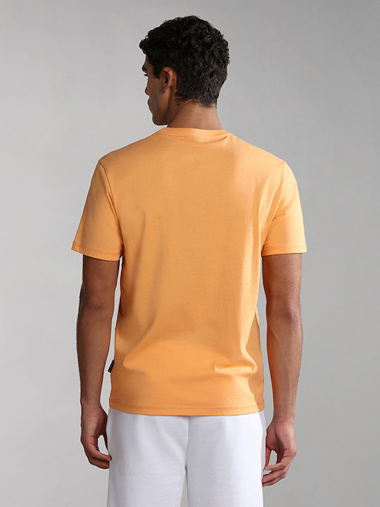 Napapijri Men's Short Sleeve T-shirt Orange