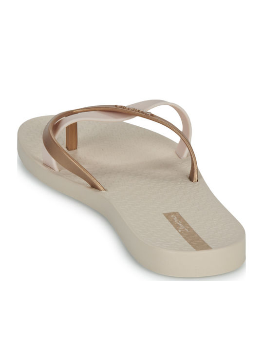 Kirei Frauen Flip Flops in Beige Farbe
