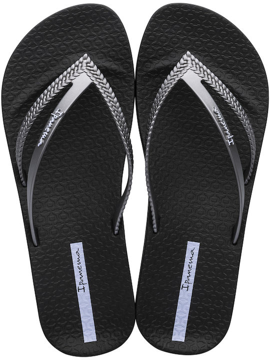 Bossa Soft Flip Flops In Black Colour