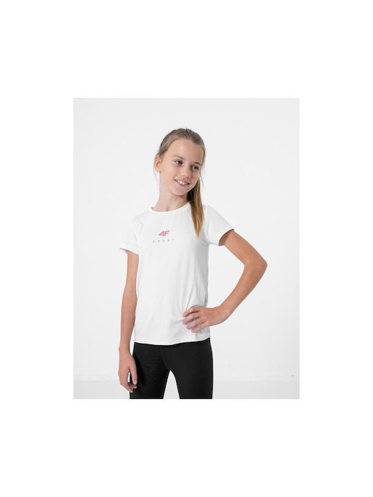 4F Kids T-shirt White