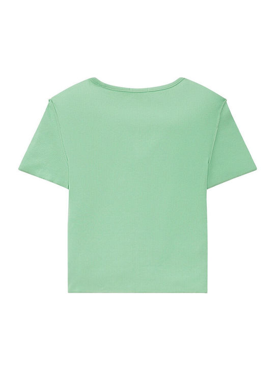 Tom Tailor Kids Blouse Short Sleeve Green