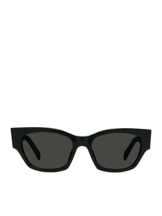 Celine Women's Sunglasses with Black Plastic Frame and Gray Lens CL40197U-01A