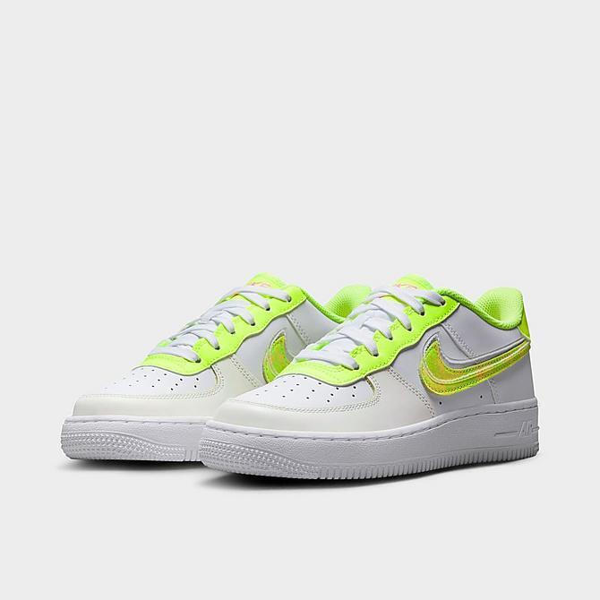 Nike Παιδικά Sneakers Air Force 1 LV8 SE White / Volt / Pink Glow