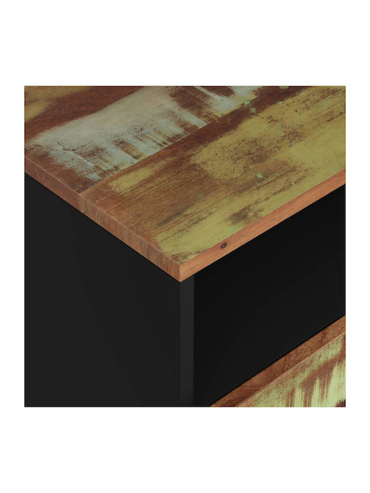 Κομοδίνο Ξύλινο Πολύχρωμο 50x33x62cm