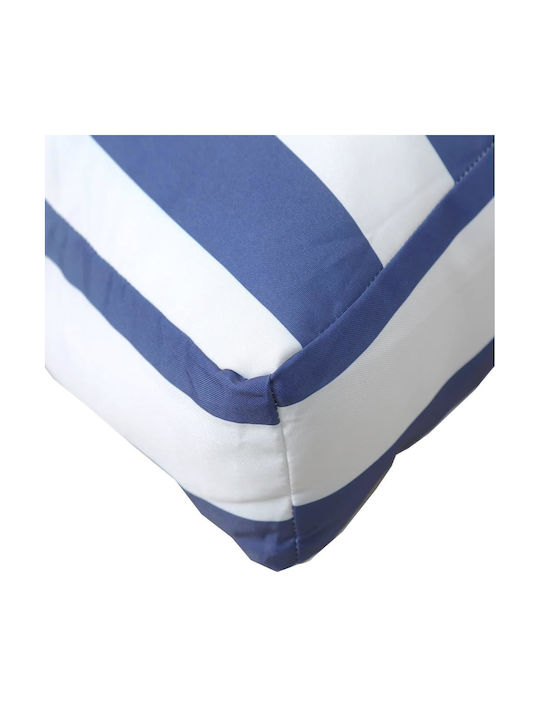vidaXL Bamboo Blue Pallet Sofa Cushion 120x40cm