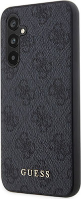 Guess 4G Metal Logo Synthetic Leather / Plastic Back Cover Gray (Galaxy A54)