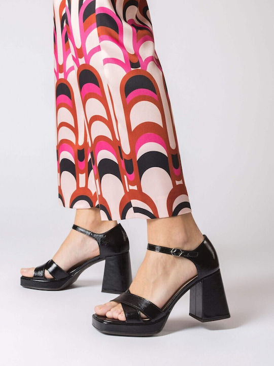 Leather Sandals Black