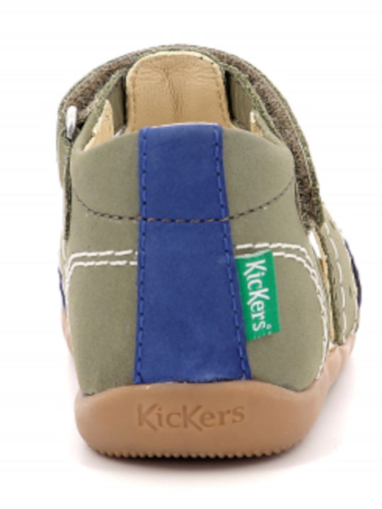 Sandale Tip Pantof Kaki