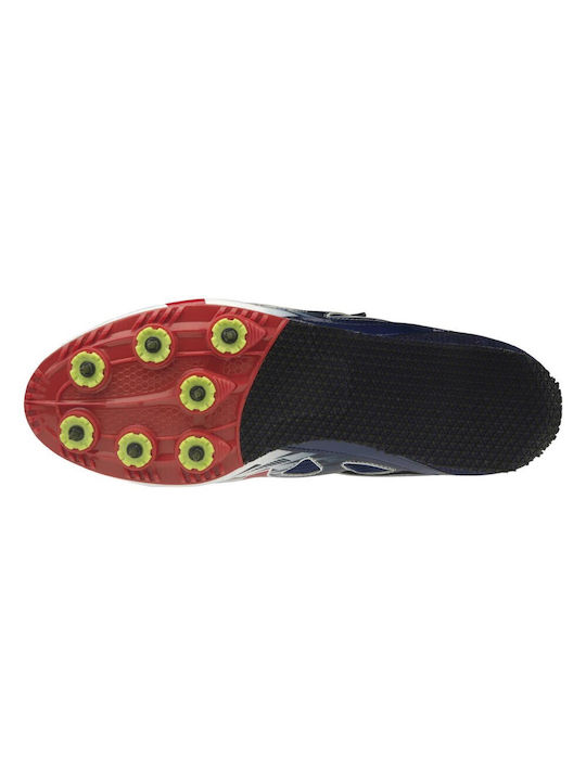 Mizuno Wing FX Pantofi sport Spikes Alb / Roșu Cu Risc Ridicat / Dblues