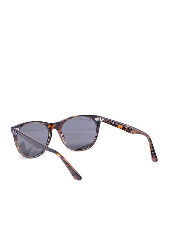 Ray Ban Wayfarer II Унисекс Слънчеви Очила с Кафяв Костенурков Пластмасов Рамки и Черни Лещи