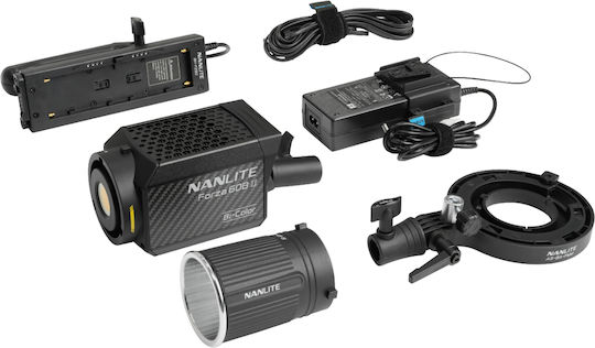 Nanlite Forza 60B II LED Kit De Iluminare Pentru Fotografie Și Video 1 Corp De Iluminat 72W 2700 - 6500K