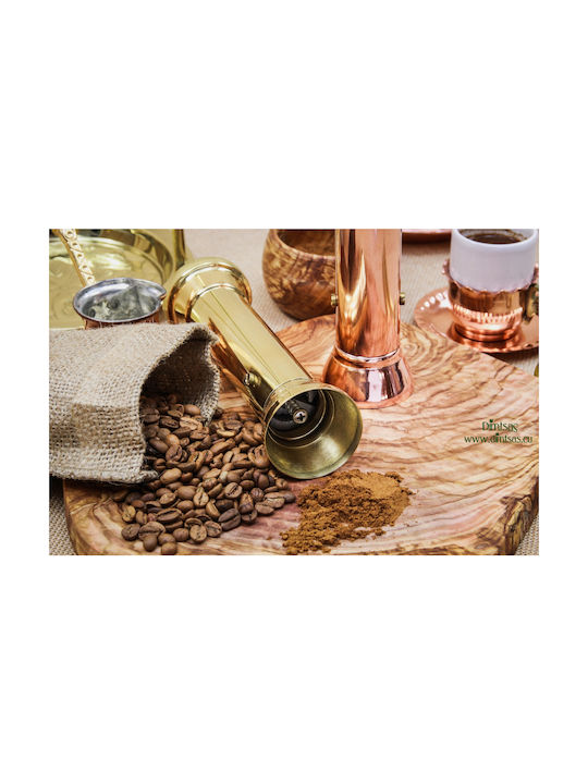 Manual Metallic Pepper Mill Bronze