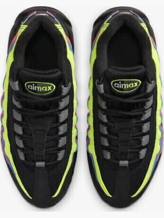 Air Max 95 Air Max 95 Детски маратонки Low Черно / Volt / Blue Crystal