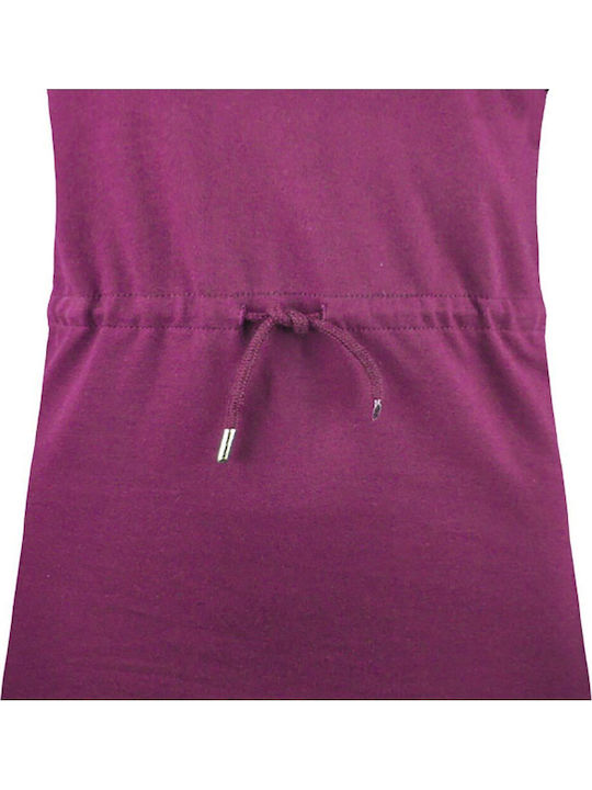 Children's Dress Short Sleeve Fuchsia
