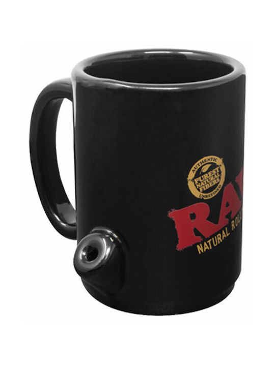 Raw Wake-Up and Bake-Up Κούπα Κεραμική Μαύρη