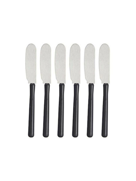 BigBuy Butter Knives of Stainless Steel S3606558 6pcs