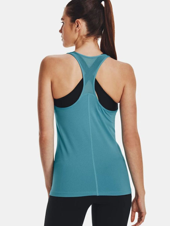 Racer Women's Summer Blouse Sleeveless Petrol
