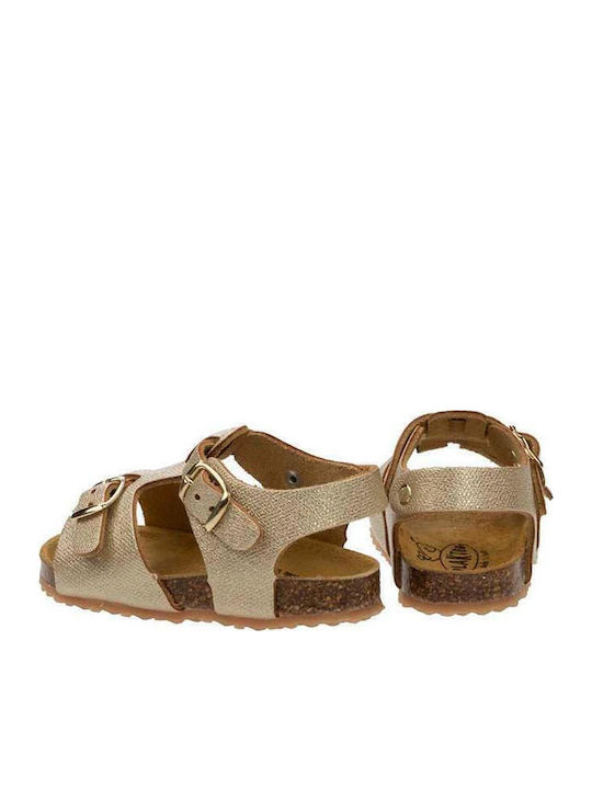 Kinder Sandalen Anatomisch Gold