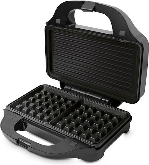 Izzy Сандвич тостер с подвижни плочи за 2 Сандвичи 1200W Сив