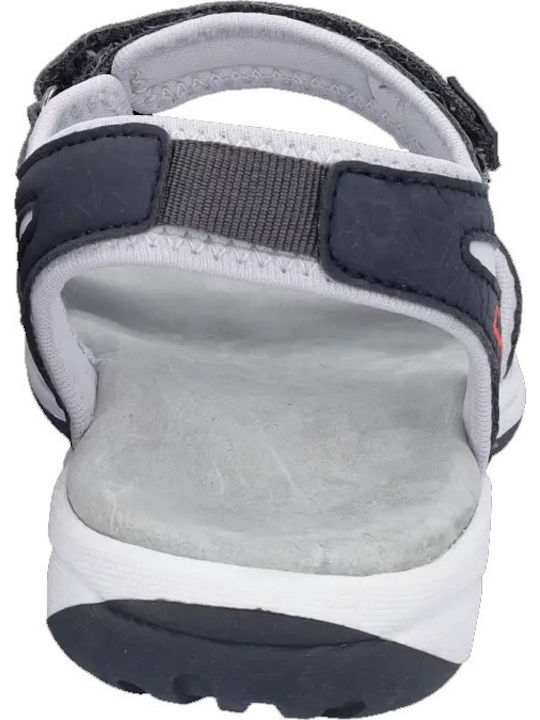 Leather Women's Sporty Grey Sandals