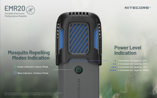 NiteCore Emr20 Συσκευή για Ταμπλέτες για Κουνούπια 227gr