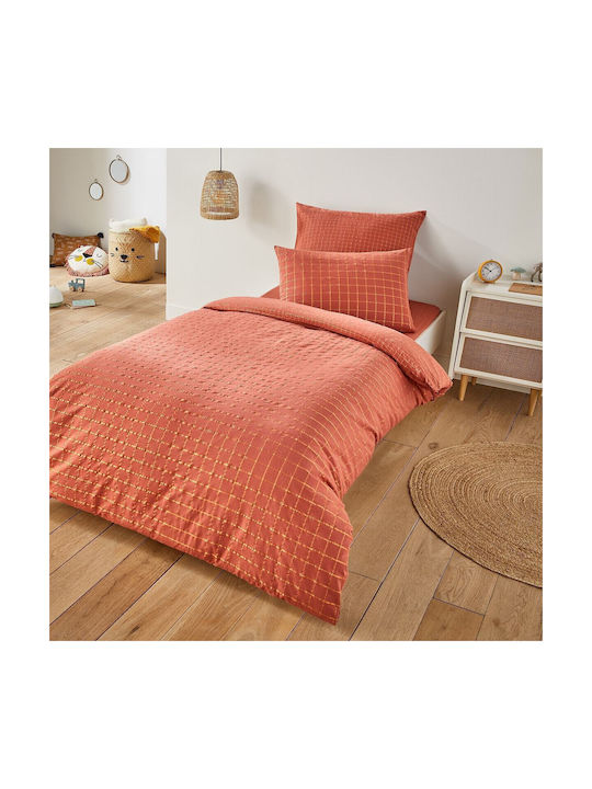 La Redoute Interieurs Set Cu Cauciuc Maro 90x140 cm La Redoute Interieurs Set Cu Cauciuc Maro 90x140 cm