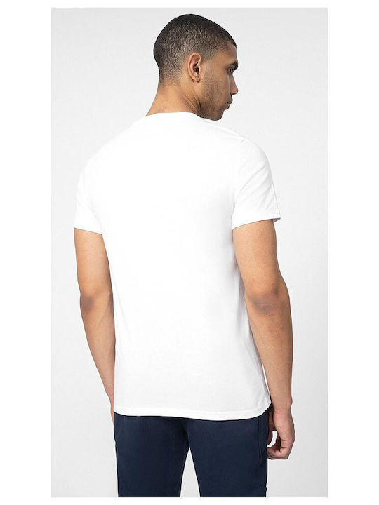 4F Men's Short Sleeve T-shirt White