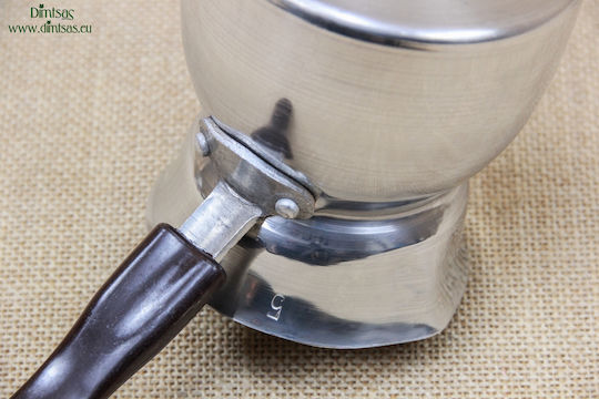 Briki aus Aluminium Νο6 in Silber Farbe