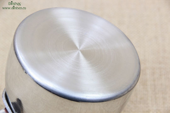Briki aus Aluminium Νο6 in Silber Farbe