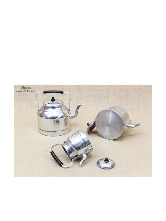 Ceainic Aluminiu Argintiu 1700ml