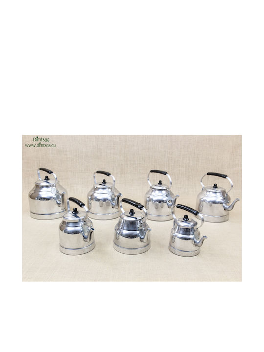 Ceainic Aluminiu Argintiu 1700ml