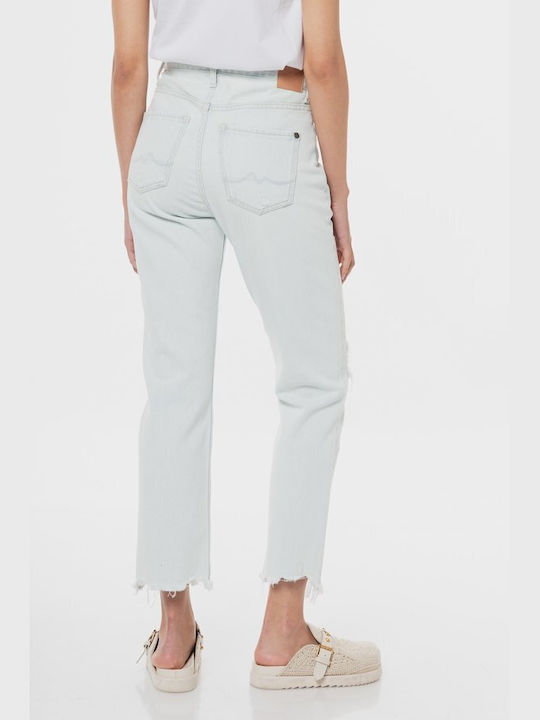 Pepe Jeans Celyn Sky High Waist Women's Jean Trousers with Rips