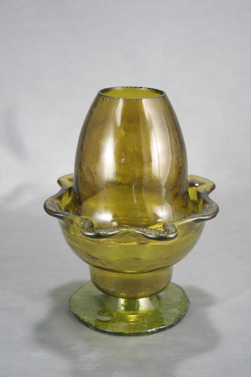 Επιτραπέζιο Καντήλι Γυάλινο 11x17cm F240-10