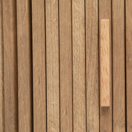 Colva Konsolentisch aus Holz und Metall Beigefarbe M100xB35xH80,5cm