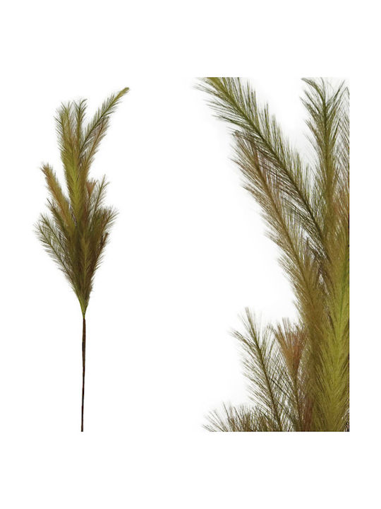 Marhome Decorative Feather Pampas Grass Foam Brown 117cm