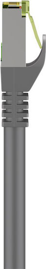 Goobay S/FTP Cat.8.1 Netzwerkkabel Ethernet 0.5m Grau