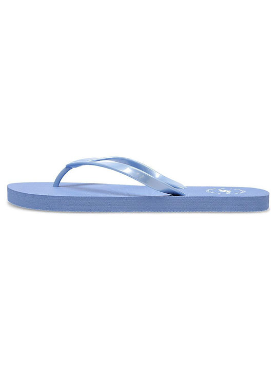 4F Frauen Flip Flops in Hellblau Farbe